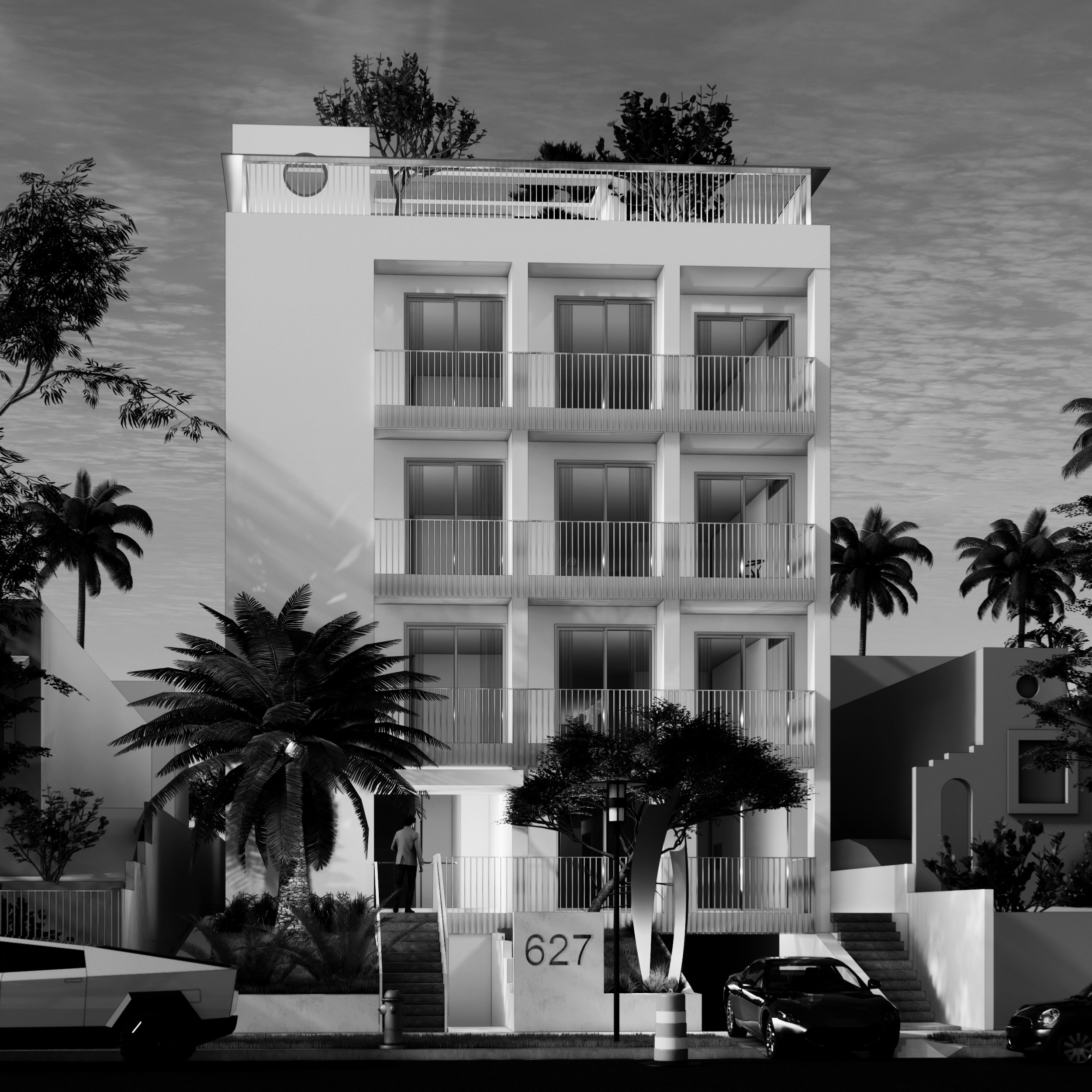 Boutique, Hotels, Office Buildings, Multifamily Residential Projects by Marcello Pozzi Architects